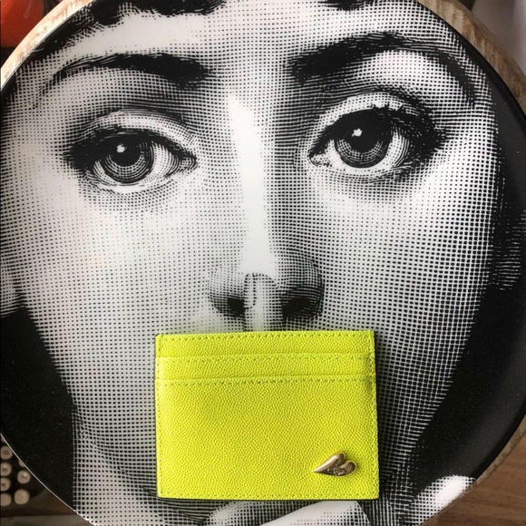 DVF Love Tuxedo card holder - Picture 1 of 4